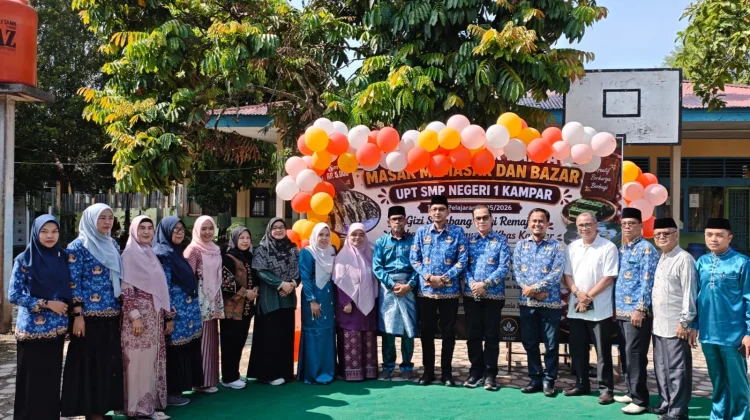 UPT SMPN 1 Kampar Bersama Poltekkes Riau Gelar Karya Masak dan Bazar 2026