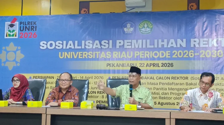 Senat Unri Tetapkan 8 Bacalon Rektor Periode 2026-2030