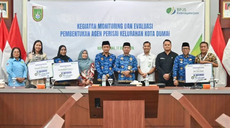 Sinergi Pemko Dumai-BPJS Ketenagakerjaan Beri Perlindungan Kepada Masyarakat