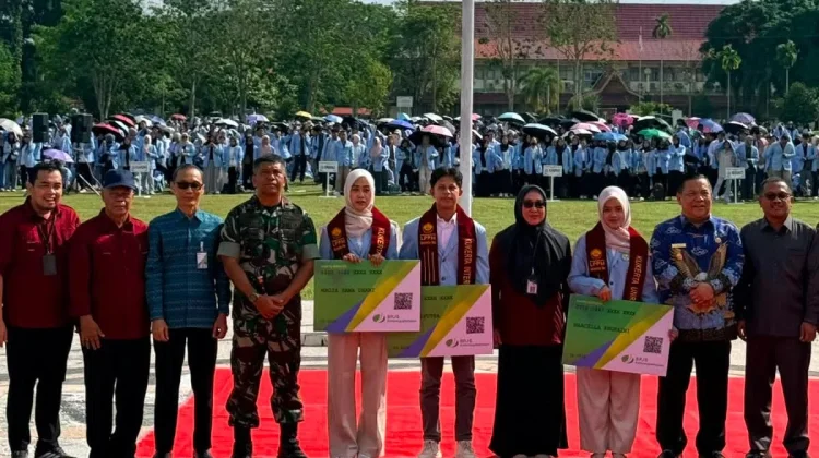 BPJS Ketenagakerjaan Lindungi 4.021 Mahasiswa Kukerta Universitas Riau Tahun 202