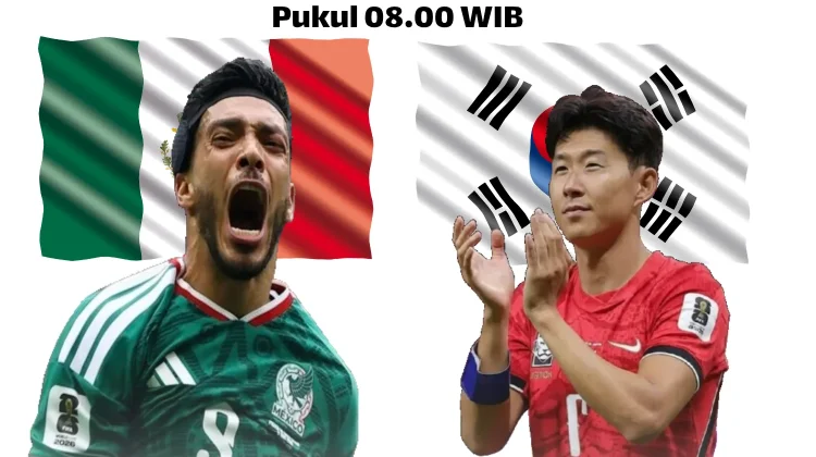 Meksiko vs Korea Selatan, Duel Perebutan Puncak Grup A Piala Dunia 2026