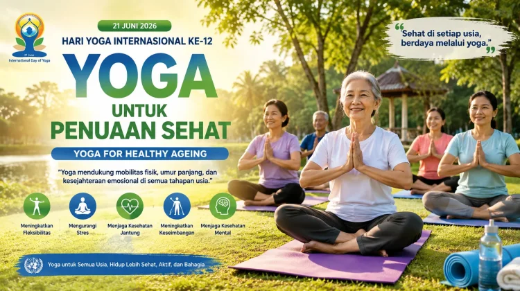 Yoga untuk Penuaan Sehat, Pesan Penting Hari Yoga Internasional 2026