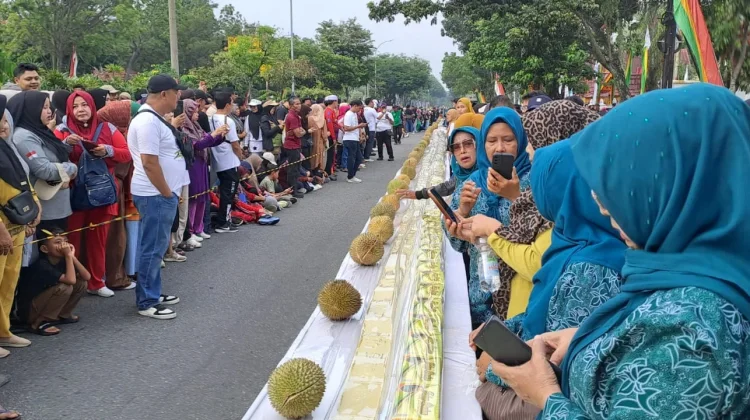 Festival Talam Durian 1 Kilometer HUT Pekanbaru ke-242, Cerminan Moderasi Beragama