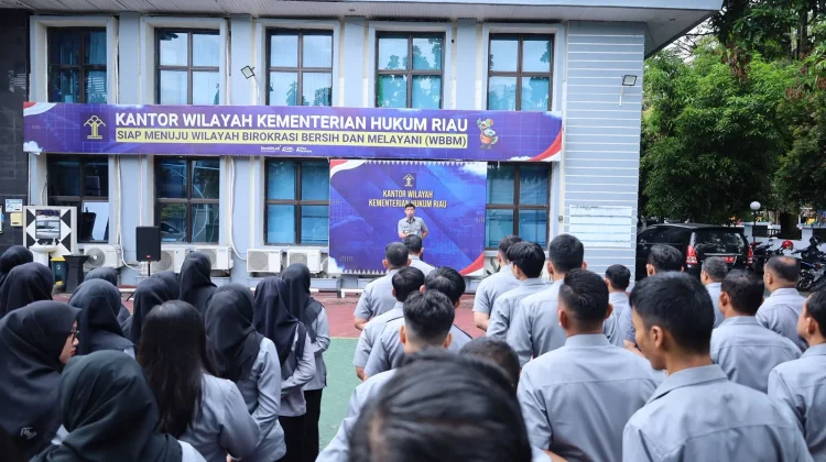 Pimpin Apel Senin Pagi, Kakanwil Instruksikan Percepatan Penyerapan Anggaran