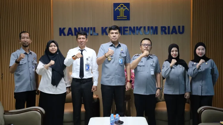 Sinergi Optimalkan Layanan Hukum, Kemenkum Riau Terima Kunjungan Ditjen AHU