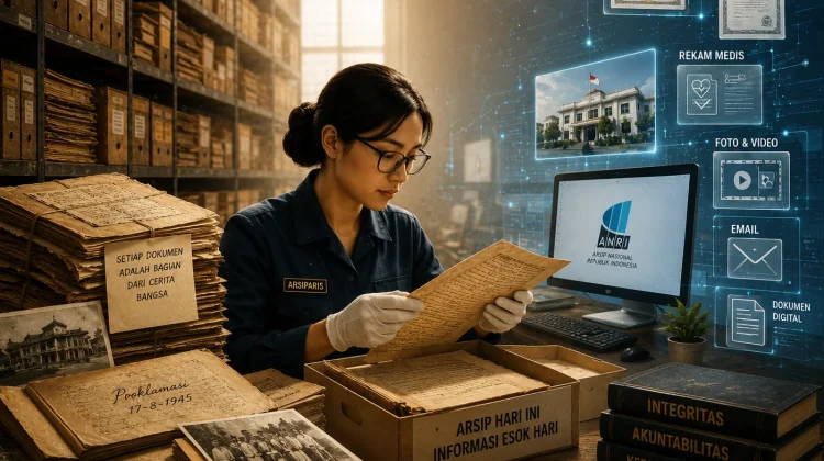 Arsip Itu Bukan Sekadar Tumpukan Kertas Berdebu