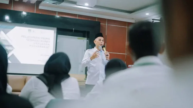 Wako Paisal Sampaikan Paparan Terkait Pelayanan Prima di RSUD dr. Suhatman, MARS