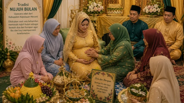 Nujuh Bulan Tradisi Doa Keselamatan Ibu Hamil, Tetap Hidup di Kepulauan Meranti