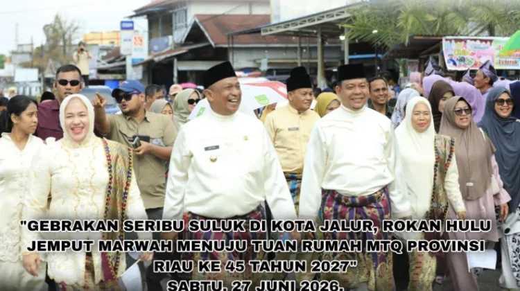 Gebrakan Seribu Suluk di Kota Jalur: Rokan Hulu Jemput Marwah menuju Tuan Rumah 2027