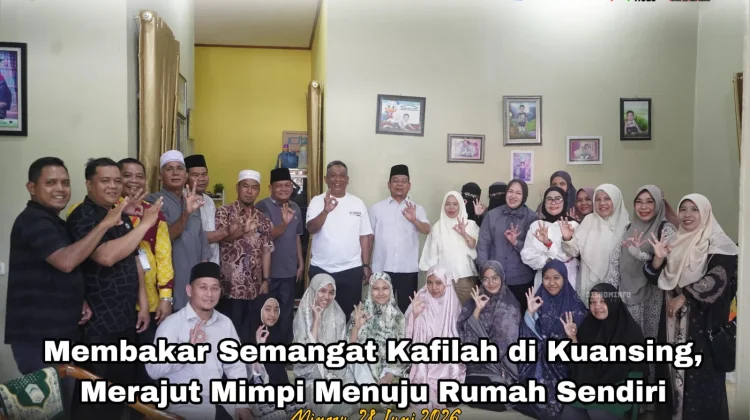 Membakar Semangat Kafilah di Kuansing, Merajut Mimpi menuju Rumah Sendiri