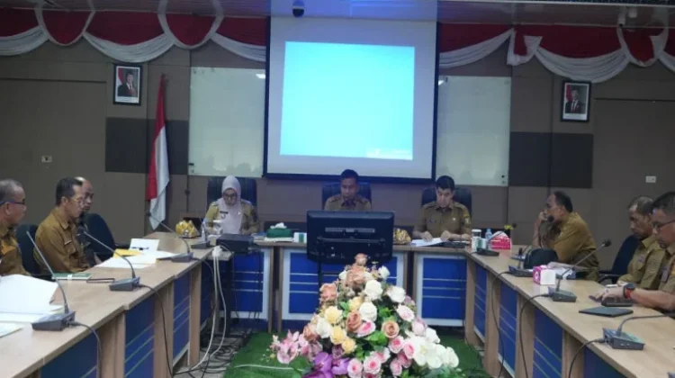 Bupati Kampar Evaluasi PAD Triwulan II