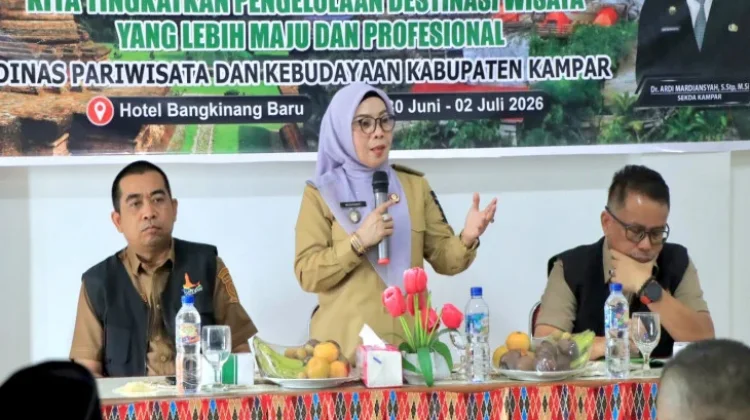 Wabup Kampar Dorong Pokdarwis Kembangkan Destinasi Wisata