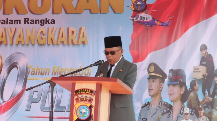 Bupati Asmar Tegaskan Sinergi Polri dan Pemda Kunci Stabilitas Kepulauan Meranti