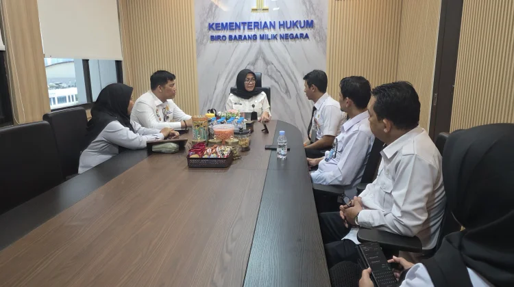 Tertibkan Pengelolaan Aset Negara,  Kemenkum Riau  Koordinasi Strategis ke Biro BMN