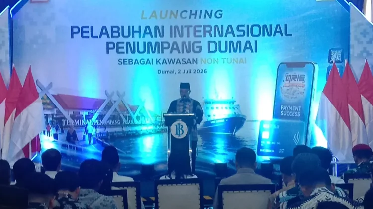Pelabuhan Penumpang Dumai Resmi Jadi Kawasan Non Tunai
