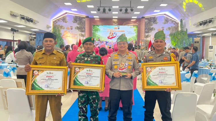 Polres Kepulauan Meranti Ukir Prestasi  Raih Dua Penghargaan Dari Polda Riau