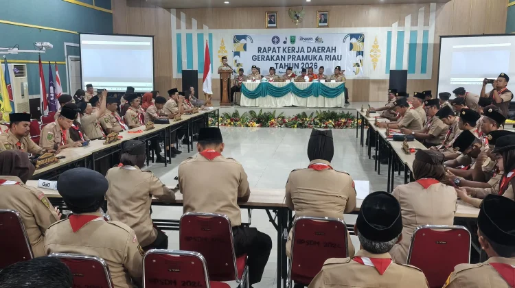 Kwarda Riau Sinkronkan Program Kepramukaan 2026