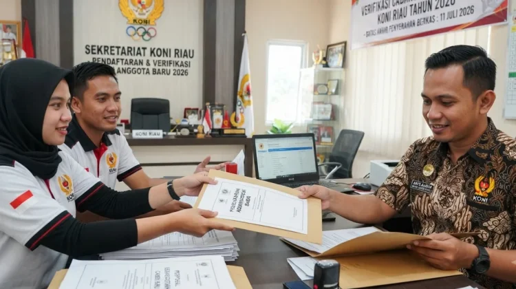 KONI Riau Mulai Verifikasi Cabor Baru, Berkas Ditunggu hingga 11 Juli