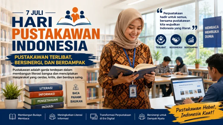 Hari Pustakawan Indonesia 2026, Mengapa Perannya Kini Makin Penting?