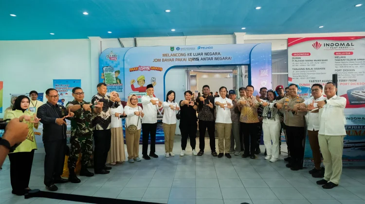 Pelabuhan Penumpang Dumai Diresmikan Sebagai Kawasan Non Tunai