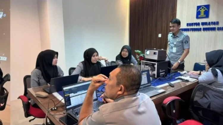 Kemenkum Riau Ikuti Rekonsiliasi Pemutakhiran Data Pegawai Triwulan II