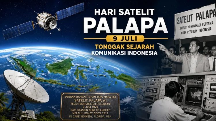 Hari Satelit Palapa 9 Juli, Tonggak Sejarah Komunikasi Indonesia