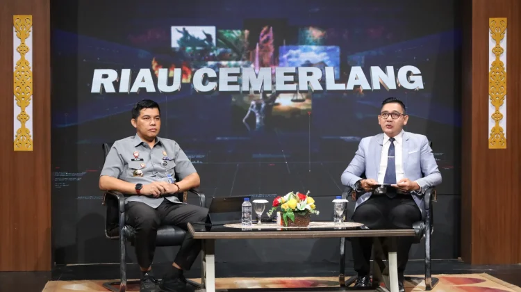 Kanwil Kemenkum Riau Sosialisasikan Posbankum melalui Dialog Riau Cemerlang
