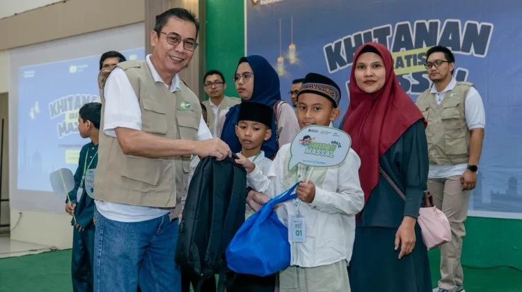 Pegadaian Pekanbaru Gelar Khitan Massal "Generasi Emas 2026" untuk 100 Anak di Batam
