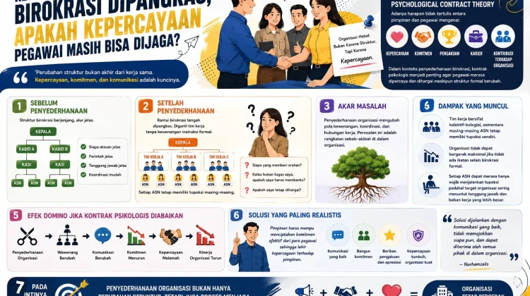 Birokrasi Dipangkas, Kepercayaan Pegawai Dapatkah Dijaga