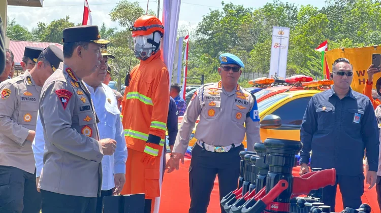 Kapolri Cek Kesiapan Penanganan Karhutla di Riau