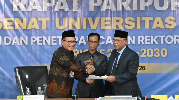 Senat Unri Tetapkan Tiga Calon Rektor Periode 2026-2030