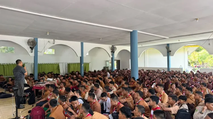 Satgaswil Riau Edukasi Ratusan Pelajar SMAN 3 Pekanbaru Soal Ancaman Paham IRET