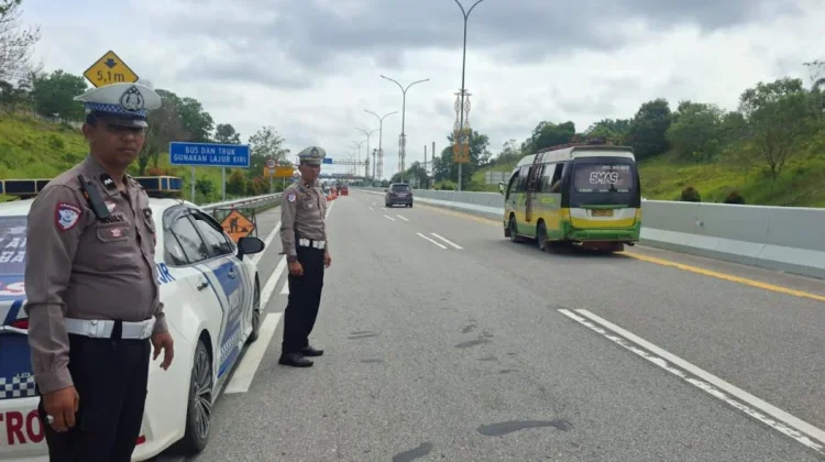 Ditlantas Polda Riau Perketat Patroli Antisipasi Arus Balik Libur Sekolah