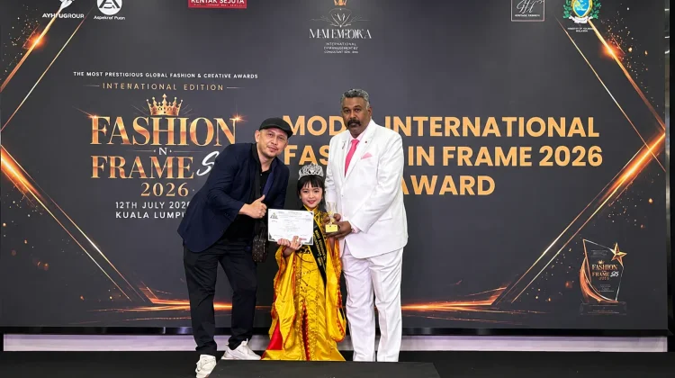 Model Cilik Riau Raih Most Photogenic Model Award di Kuala Lumpur