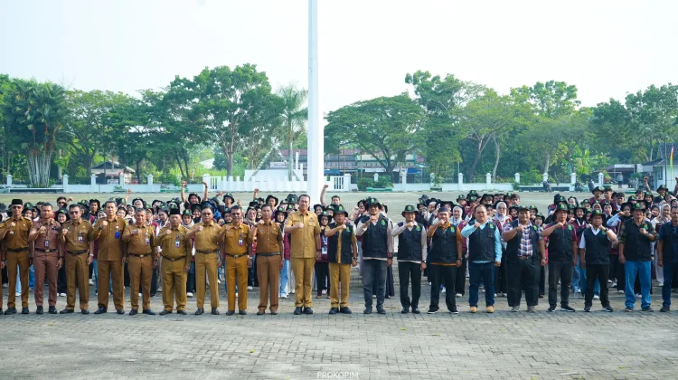 Bupati Asmar Lepas 450 Mahasiswa KKN IAIN Datuk Laksamana Bengkalis