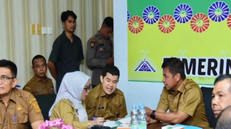 Bupati Kampar Ikuti Rakor Pengendalian Inflasi, Komitmen Dukung Program Stranas