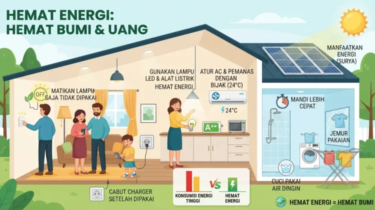 Tips Sederhana Menghemat Listrik yang Bisa Dimulai Hari Ini