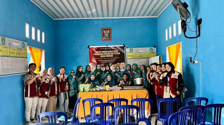 Kukerta UNRI Edukasi TP PKK Kelurahan Bumi Ayu Cegah Stunting