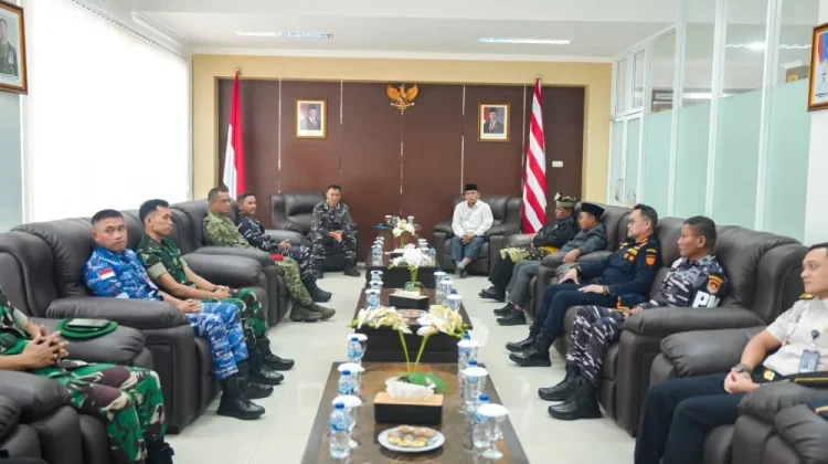 Wakil Wali Kota Dumai Sambut Kedatangan Komandan Lanal Baru
