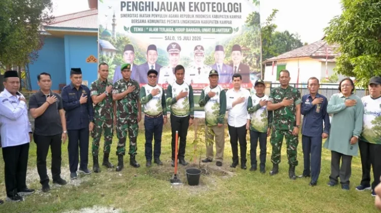 Pemkab Kampar Galakkan Penghijauan Ekoteologi
