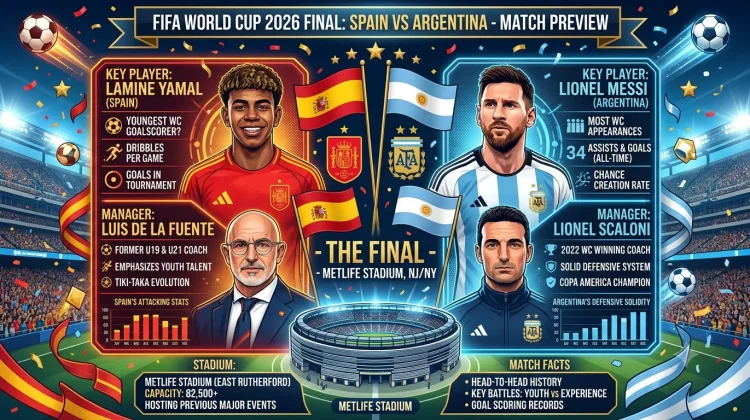Final Impian Spanyol dan Argentina Berebut Takhta Piala Dunia 2026