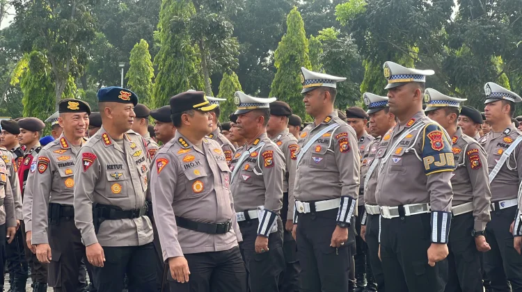 Polda Riau Kerahkan 2.400 Personel Gabungan Amankan Riau Bhayangkara Run 2026