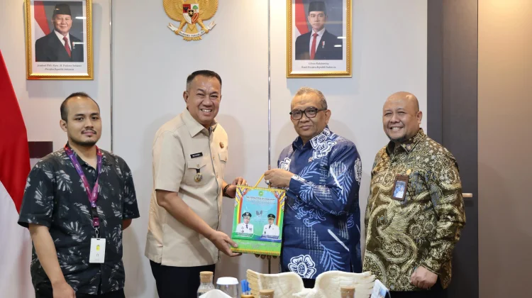 Temui Wamenaker RI, Wabup Muzamil Bahas Pembangunan Technopark-BLK