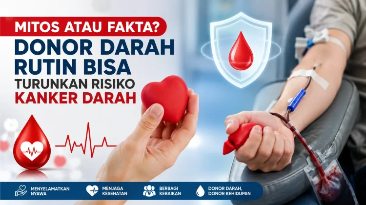 Mitos atau Fakta: Donor Darah Rutin Bisa Turunkan Risiko Kanker Darah