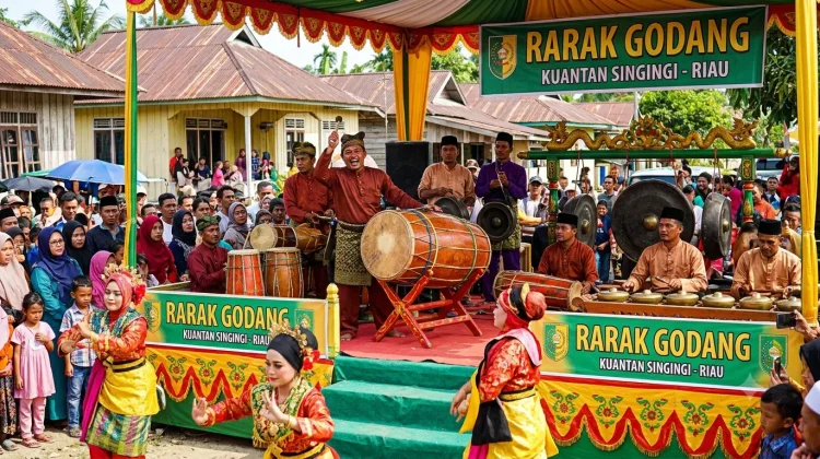 Rarak Godang Denting Musik Tradisional Identitas Budaya Kuantan Singingi