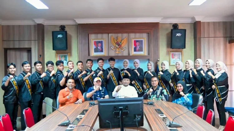 Finalis Bujang Dara Kota Dumai 2026 melaksanakan audiensi bersama Wawako Dumai
