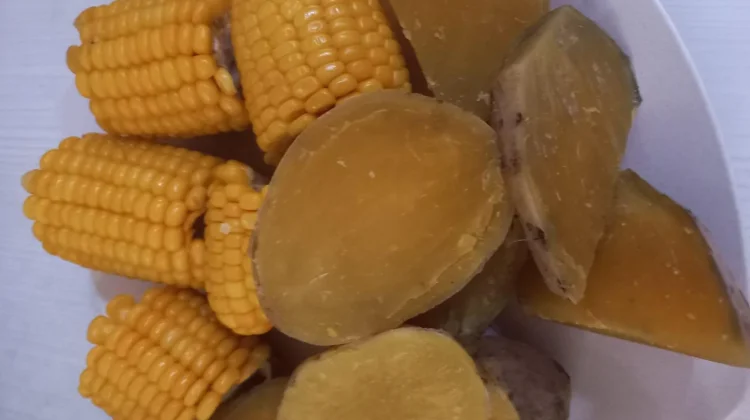 Sarapan Kukus Jagung Ubi
