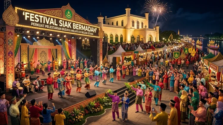 Festival Siak Bermadah Perkuat Pelestarian Budaya Melayu di Negeri Istana