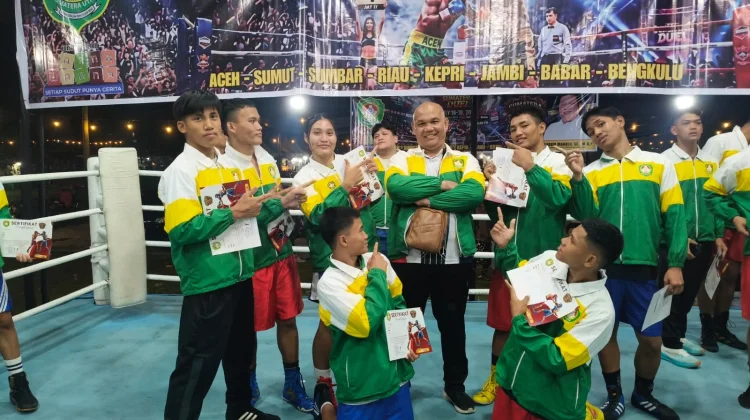 Petinju Riau Bawa Pulang Tujuh Medali pada Ajang Sumatra Duel Boxing