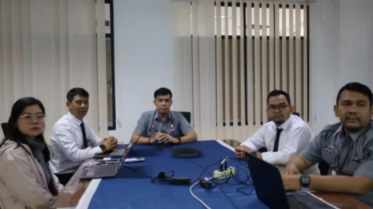 Kemenkum Riau Ikuti Sosialisasi Implementasi PNBP Pencatatan Hak Cipta Lagu
